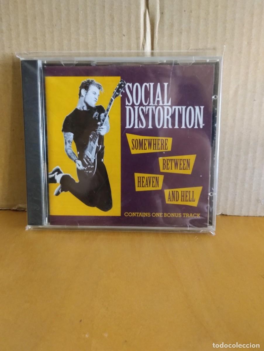 CDs de m&uacute;sica: SOCIAL DISTORTION ----SOMEWHERE BETWEEN HEAVEN AND HELL