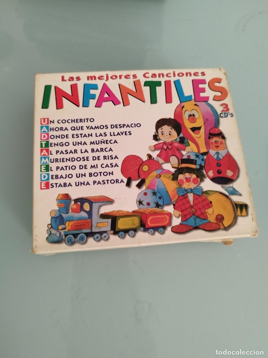 CDs de m&uacute;sica: Las Mejores Canciones Infantiles, Vol.1. Triple cd.