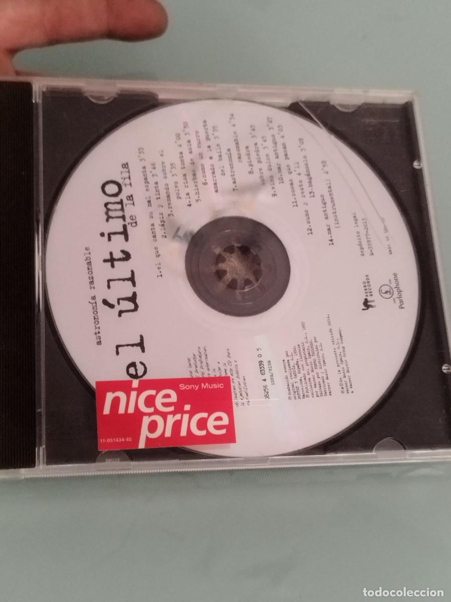 CDs de m&uacute;sica: El ultimo de la fila, Astronom&iacute;a razonable. Cd solo con la caja.