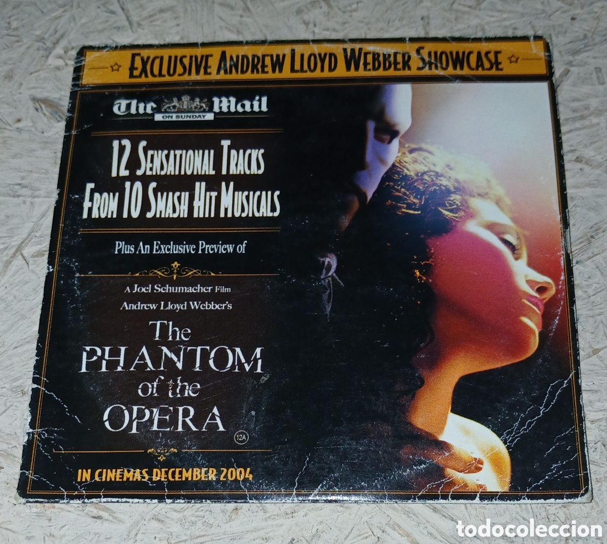 CDs de m&uacute;sica: CD Exclusive Andrew Lloyd Webber Showcase - The Mail On Sunday Promo CD (The Phantom Of The Opera, 2