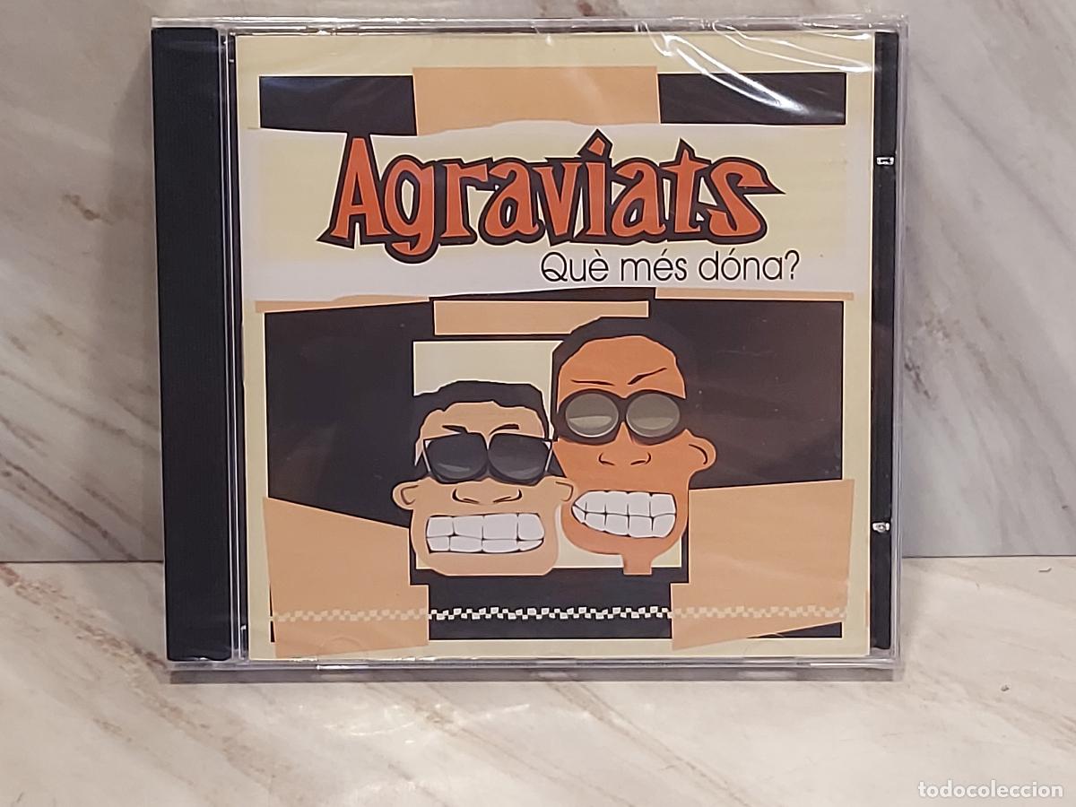 CDs de m&uacute;sica: AGRAVIATS | QU&Egrave; M&Eacute;S D&Oacute;NA? | CD AUDIOVISUALS DE SARRI&Agrave; 2001 | PRECINTADO