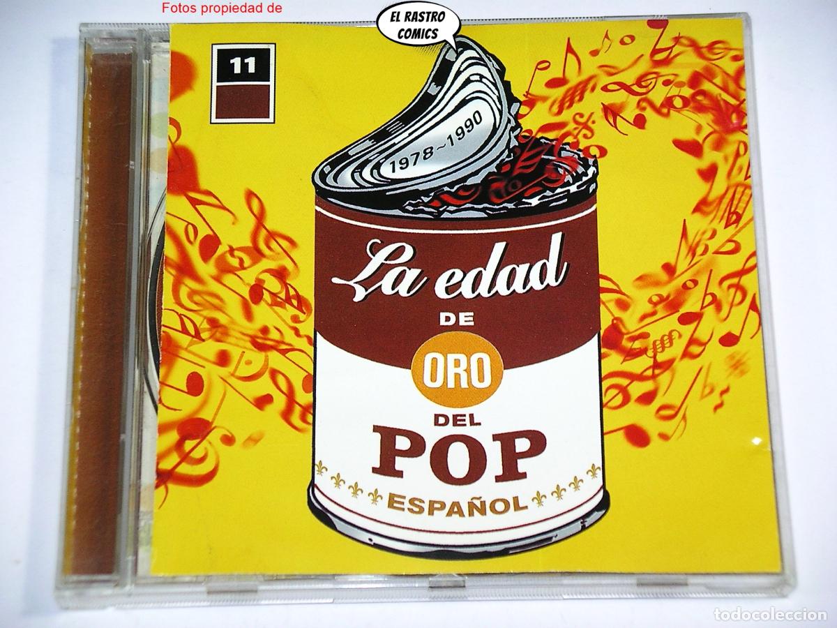 CDs de m&uacute;sica: La edad de oro del pop espa&ntilde;ol, vol 11, CD DRO 2002, Mermelada, Decibelios, Paralisis Permanente..