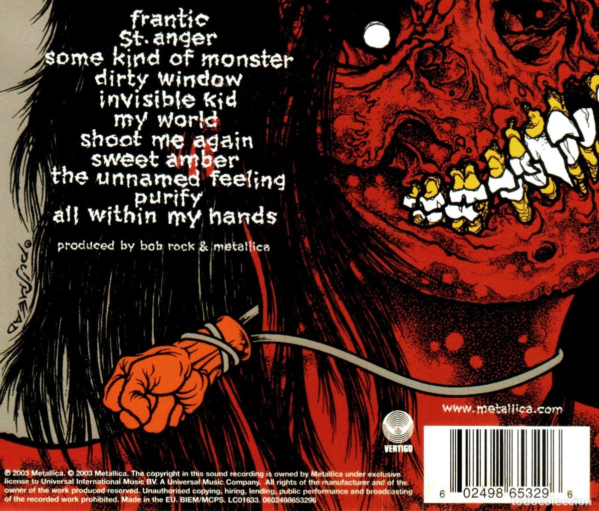 CDs de m&uacute;sica: G504 - METALLICA. ST. ANGER. CD. - Foto 3