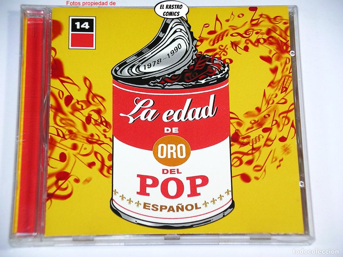 CDs de m&uacute;sica: La edad de oro del pop espa&ntilde;ol, vol 14, CD DRO, 2002, La Uni&oacute;n, Par&aacute;lisis Permanente, Video, Muzak..