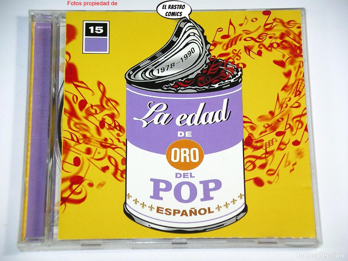 CDs de m&uacute;sica: La edad de oro del pop espa&ntilde;ol, vol 15, CD DRO 2002 Radio Futura, Danza Invisible, Gabinete Caligari