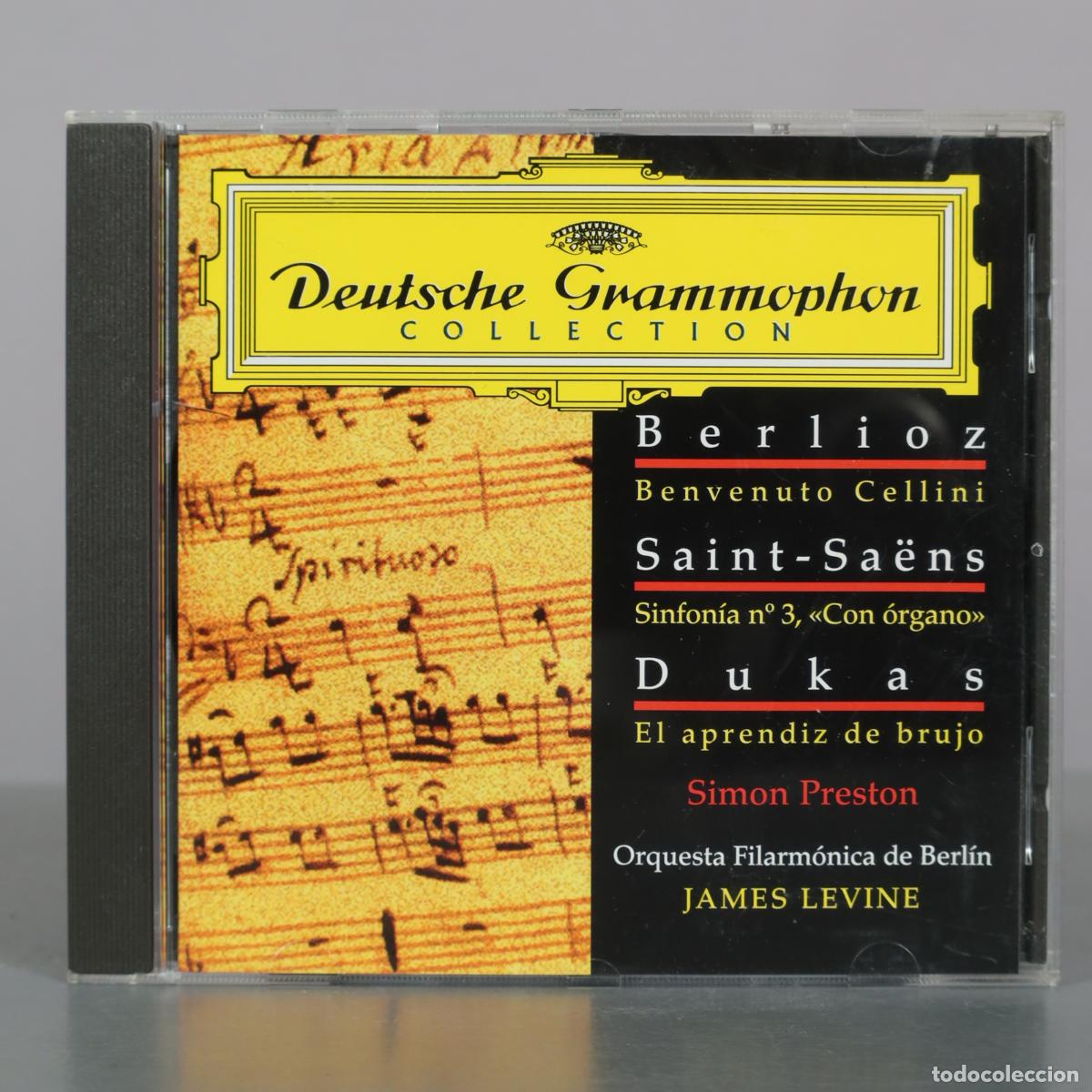 CDs de m&uacute;sica: CD. Berlioz - Benvenuto Cellini - Saint-Sa&euml;ns - Sinfon&iacute;a n&ordm; 3, Con &oacute;rgano - Dukas - El aprendiz de