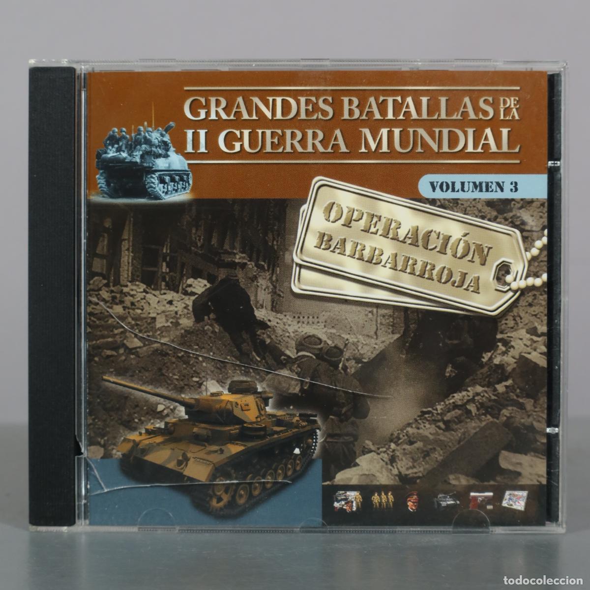 CDs de m&uacute;sica: CD-ROM Grandes Batallas de la II Guerra Mundial - Volumen 3 - Operaci&oacute;n Barbarroja