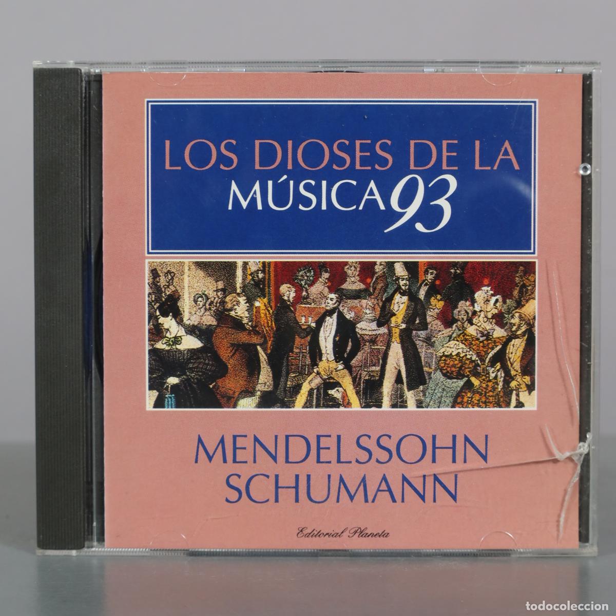 CDs de m&uacute;sica: CD. Los Dioses de la M&uacute;sica - Mendelssohn - Schumann - Editorial Planeta