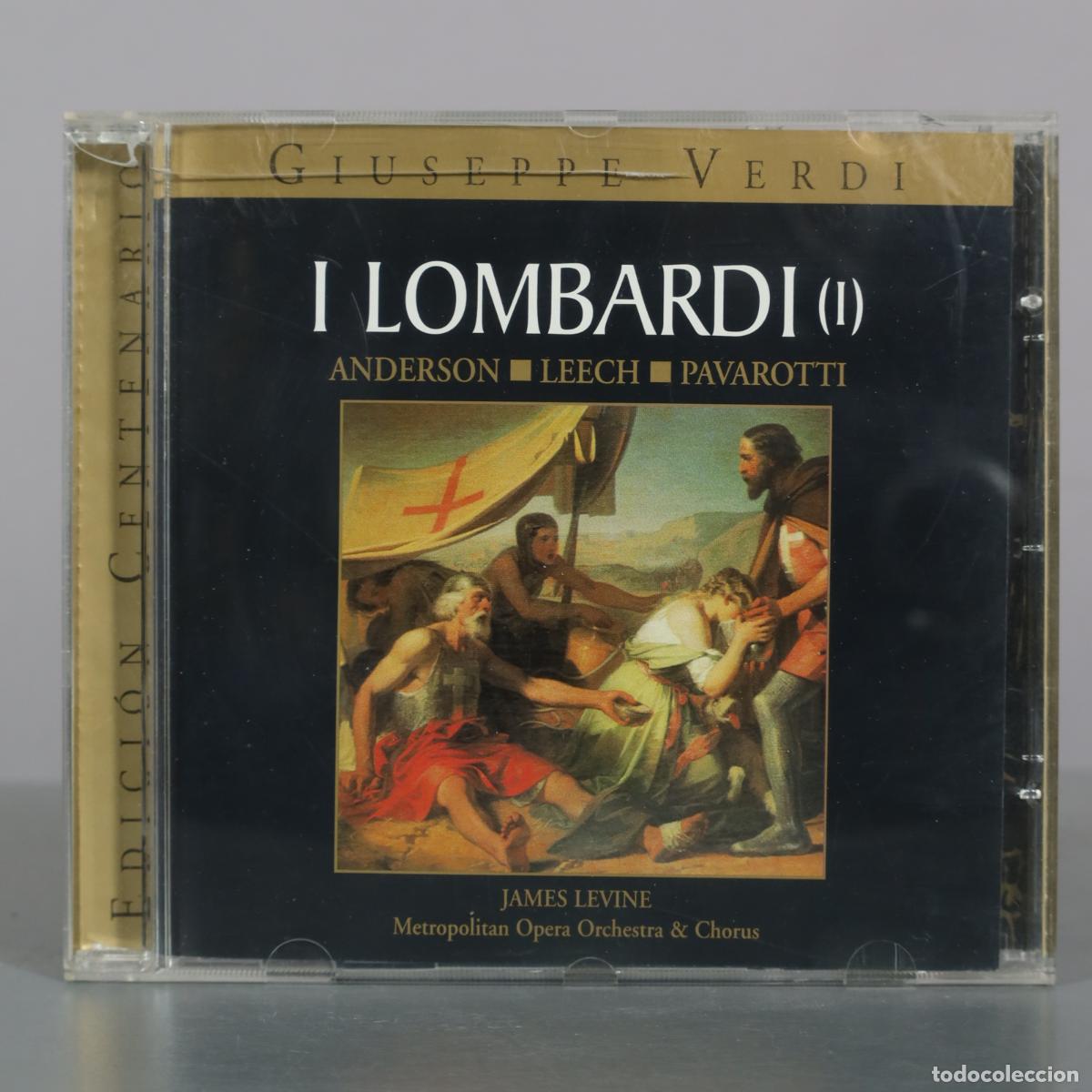 CDs de m&uacute;sica: CD. Giuseppe Verdi - I Lombardi (1) - Anderson, Leech, Pavarotti, James Levine - RBA