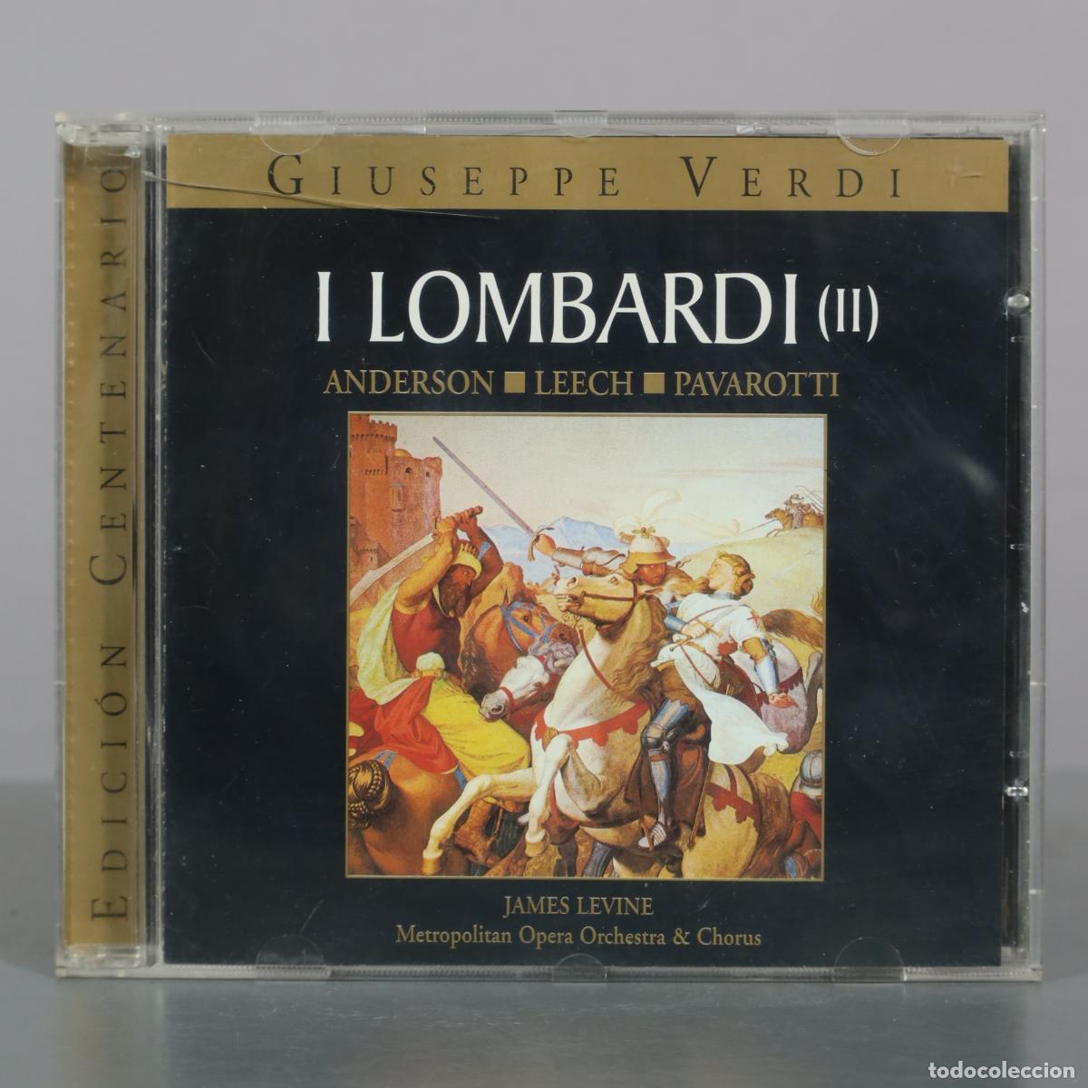 CDs de m&uacute;sica: CD. Giuseppe Verdi - I Lombardi (II) - Anderson, Leech, Pavarotti, James Levine, Metropolitan Opera