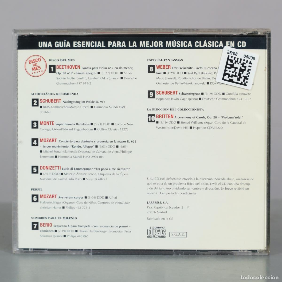 CDs de m&uacute;sica: CD. Audiocl&aacute;sica - Larpress - Foto 2