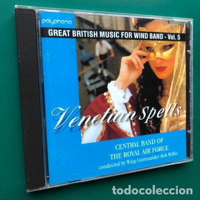 CDs de m&uacute;sica: Venetian Spells: Great British Music for Wind Band, Vol. 5- 5014174521297