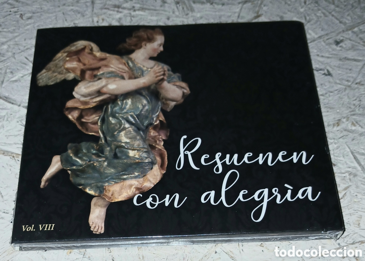 CDs de m&uacute;sica: CD precintado Resuenen con alegr&iacute;a Vol. VIII, M&uacute;sica Folkl&oacute;rica y Villancicos Tradicionales Fonoruz