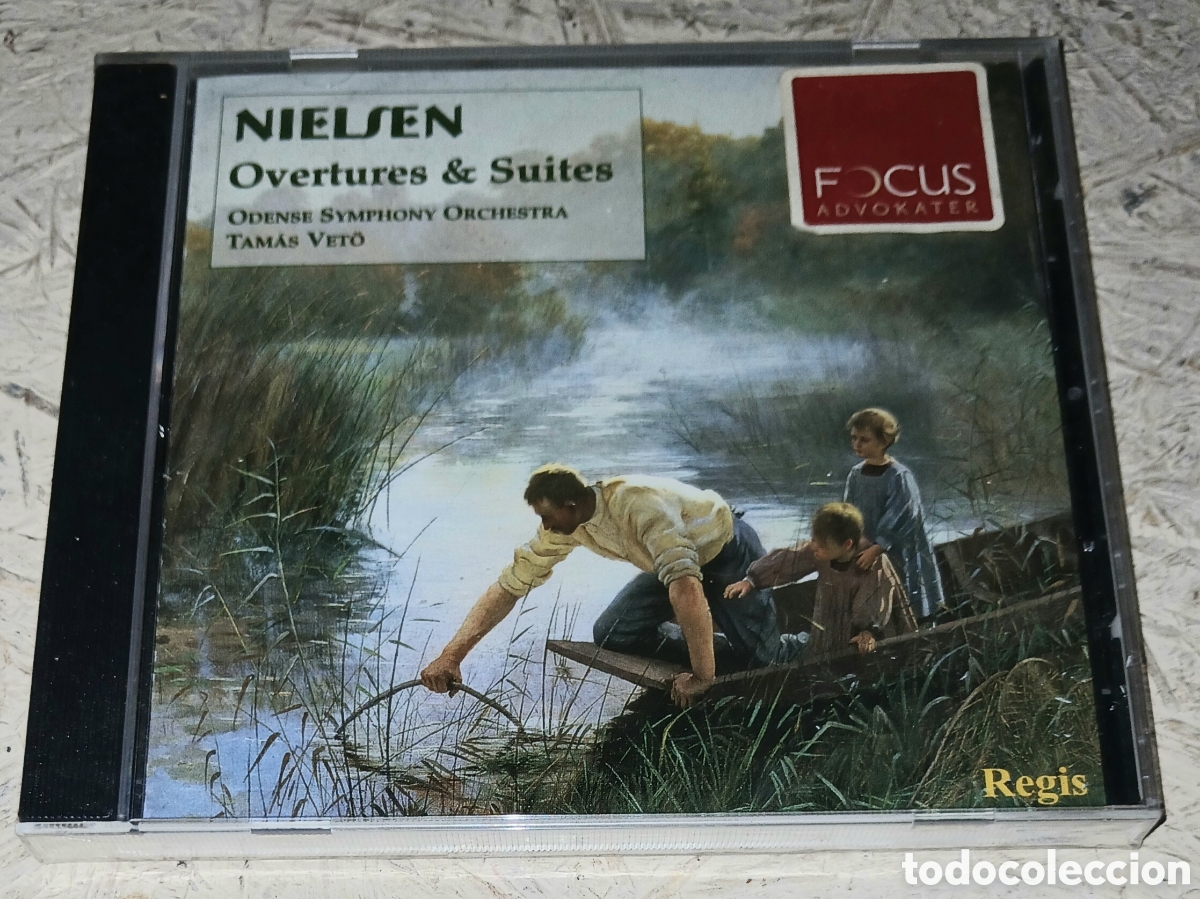 CDs de m&uacute;sica: CD precintado Carl Nielsen Overtures & Suites Odense Symphony Orchestra / Tam&aacute;s Vet&ouml; Regis RRC 1166