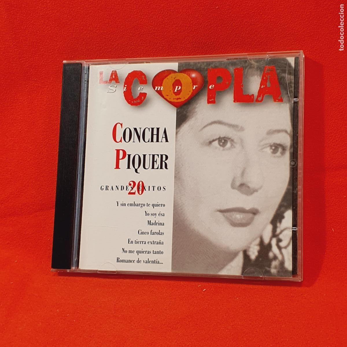 CDs de m&uacute;sica: CD-CONCHA PIQUER-20 GRANDES &Eacute;XITOS-COLECCIONISTAS-VER FOTOGRAF&Iacute;AS.