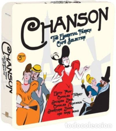 CDs de m&uacute;sica: Chanson - The Essential French Caf&eacute; Selection- 0698458654021