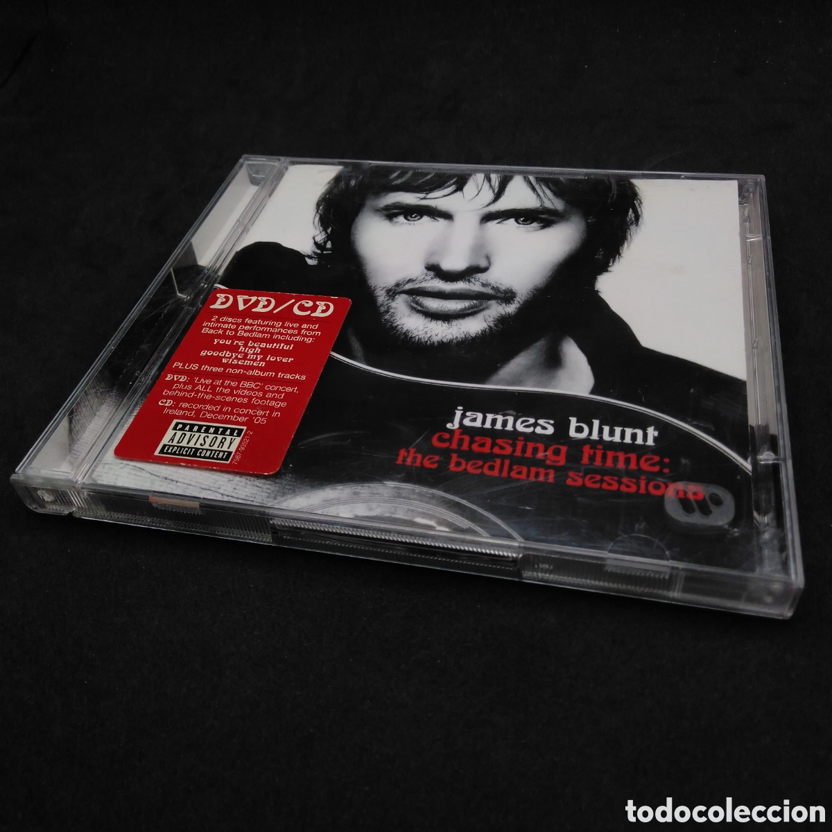 CDs de m&uacute;sica: JAMES BLUNT - CHASING TIME: THE BEDLAM SESIONS - 2006 - CD + DVD - DISCOS VERIFICADOS