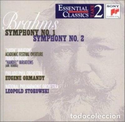CDs de m&uacute;sica: Brahms: Symphonies 1 & 2- 5099706328728