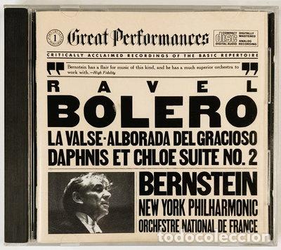 CDs de m&uacute;sica: Bolero / La Valse / Daphnis Et Chloe Suite 2 / Alborada Del Gracioso- 0074643671422
