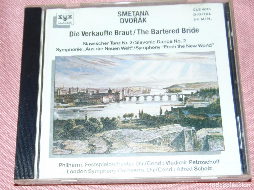 CDs de m&uacute;sica: SMETANA - The Bartered Bride - DVORAK - SINFON&Iacute;A NUEVO MUNDO N&ordm;9 - Slavonic Dance n&ordm;2 - CD ALBUM