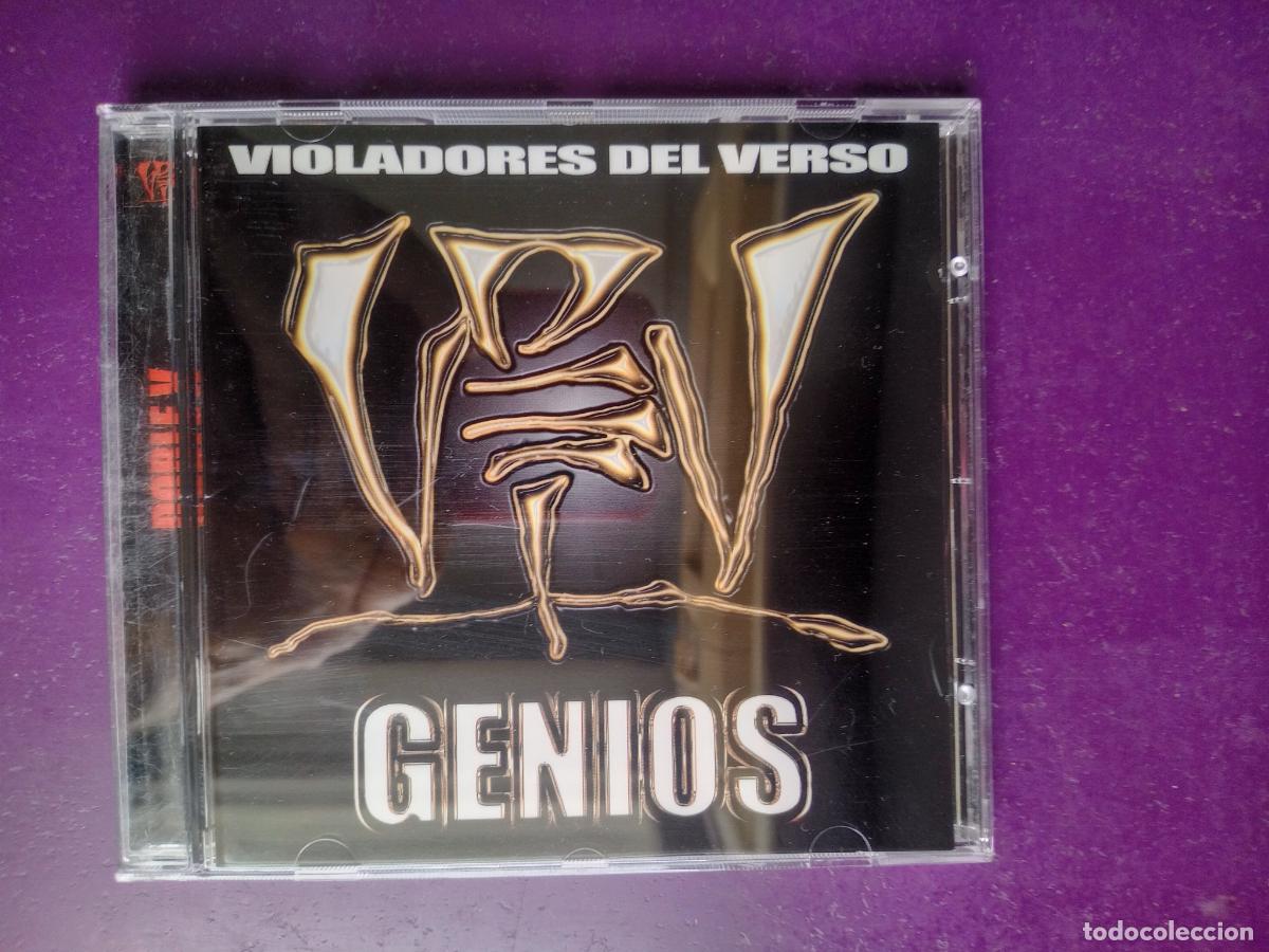 CDs de m&uacute;sica: Violadores Del Verso &lrm;&ndash; Genios - CD BOA 2003 - HIP HOP - SIN USO