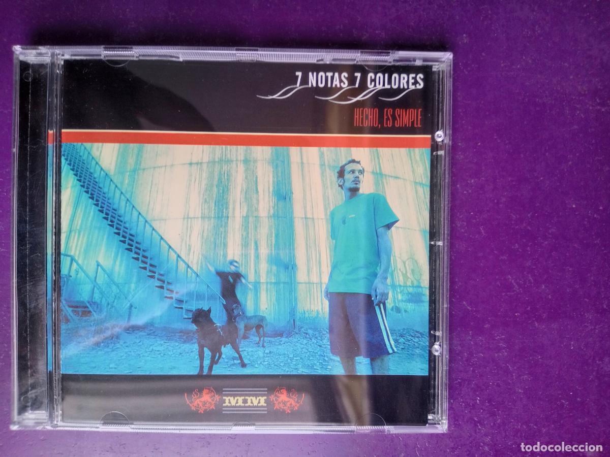 CDs de m&uacute;sica: 7 Notas 7 Colores &lrm;&ndash; Hecho, Es Simple - CD LA MADRE 1997 - HIP HOP - SIN USO