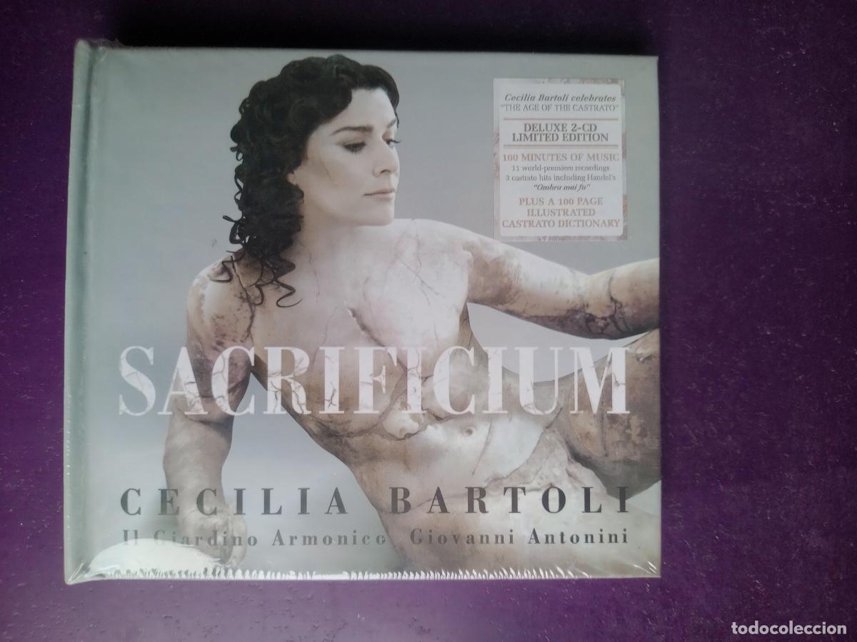 CDs de m&uacute;sica: Cecilia Bartoli, Il Giardino Armonico, Giovanni Antonini &ndash; Sacrificium &ndash; DOBLE CD DECCA 2009 OPERA