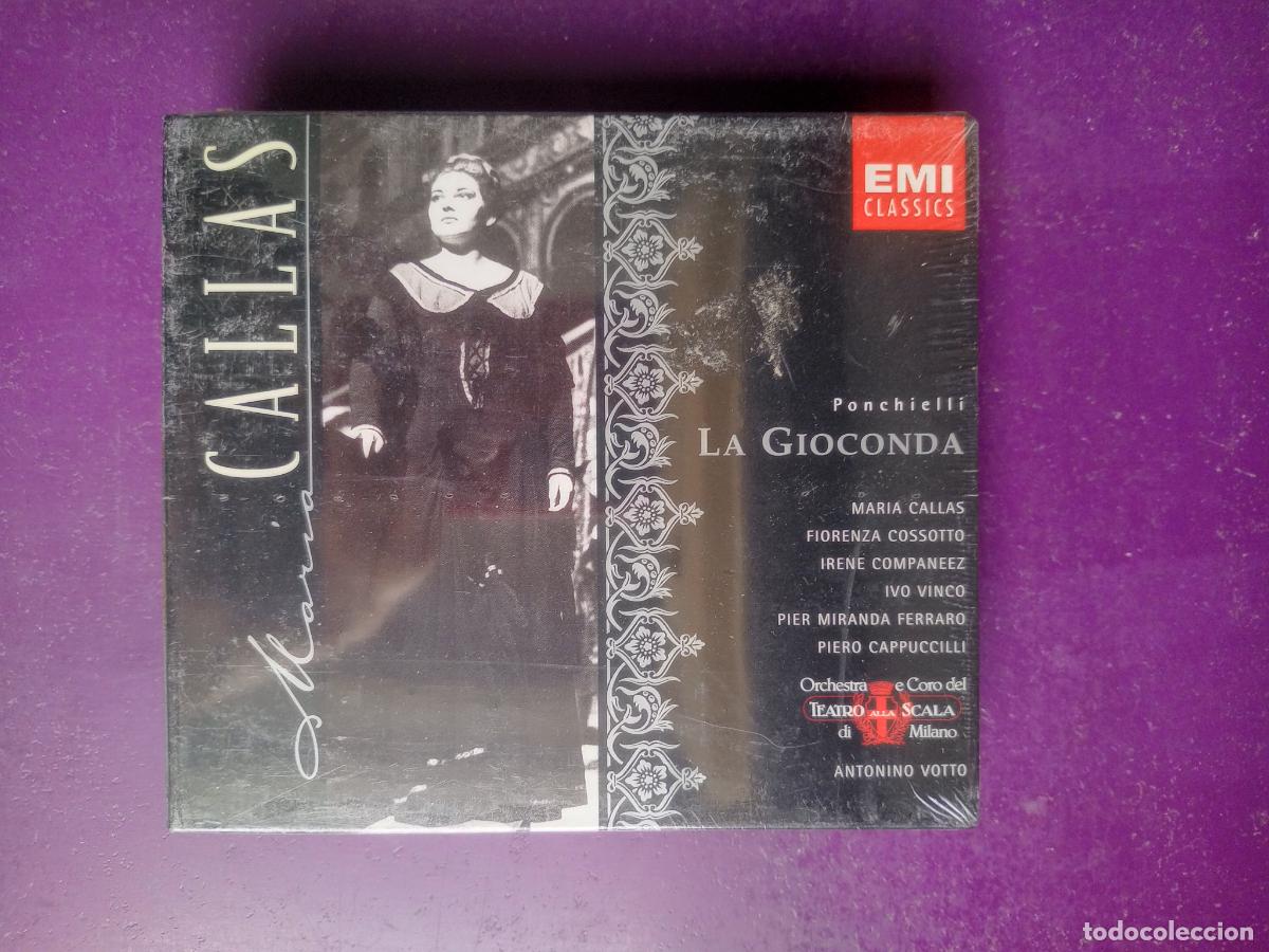 CDs de m&uacute;sica: Ponchielli - La Gioconda - Maria Callas, Coro Del Teatro Scala Milan &ndash; DOBLE CD EMI 1997 OPERA