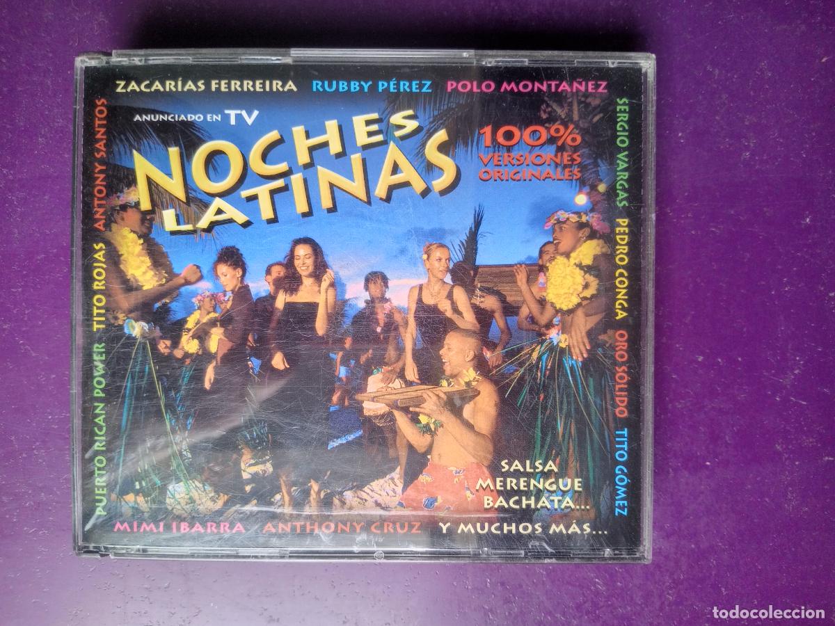 CDs de m&uacute;sica: Noches Latinas &ndash; TRIPLE CD BIG MOON 2003 - 51 TEMAS, SALSA, MERENGUE, BACHATA