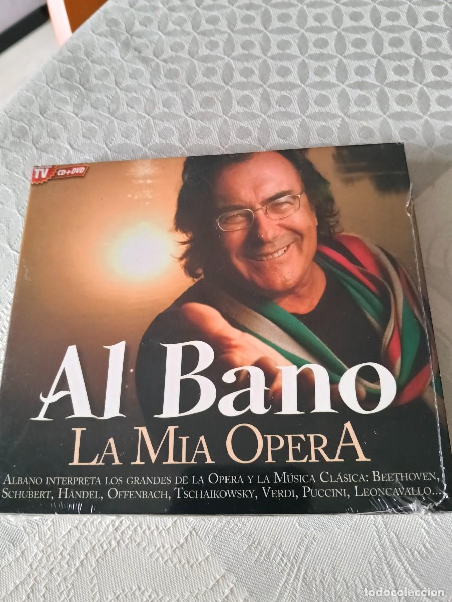 CDs de m&uacute;sica: RAR CD & DVD. AL BANO. LA MIA OPERA. DIGIPACK. SEALED. MINT