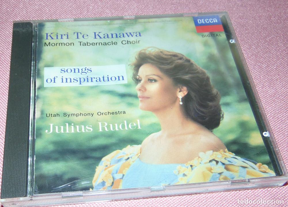 CD de M&uacute;sica: KIRI TE KANAWA - SONGS OF INSPIRATION - UTAH SYMPHONY ORCHESTRA - JULIUS RUDEL - MORMON TABERNACLE