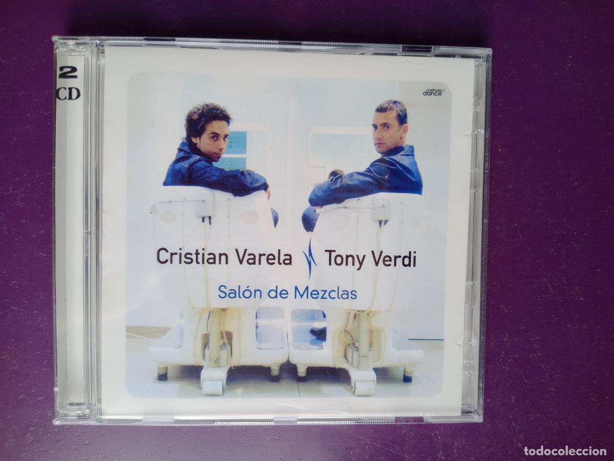 CDs de m&uacute;sica: Cristian Varela & Tony Verdi &ndash; Sal&oacute;n De Mezclas - DOBLE CD KILLER 2002 ELECTRONICA TECHNO - 35 TEMAS