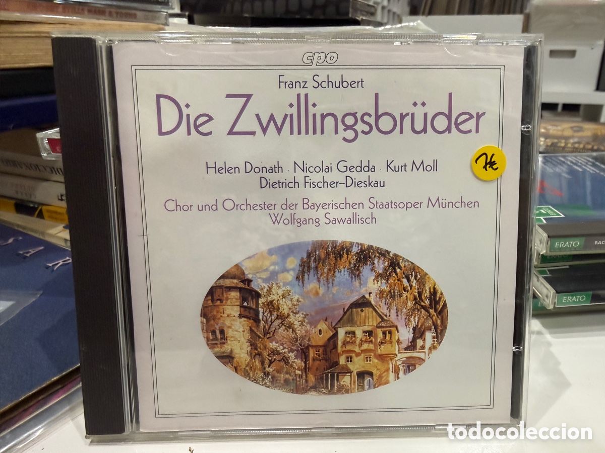 CDs de m&uacute;sica: Schubert - Wolfgang Sawallisch - Die Zwillingsbr&uuml;der (CD) CPO