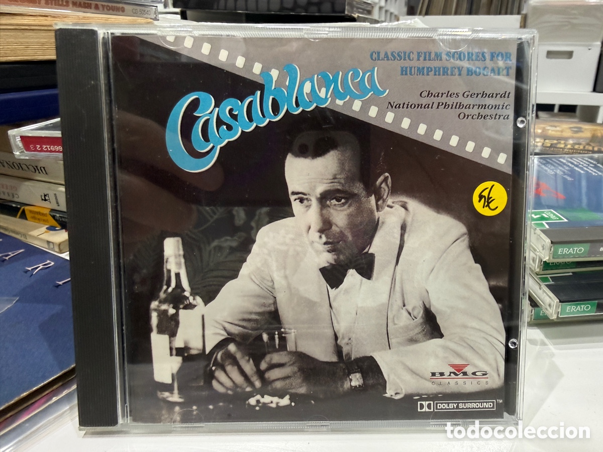CDs de m&uacute;sica: Casablanca - Classic Film Scores For Humphrey Bogart (CD)