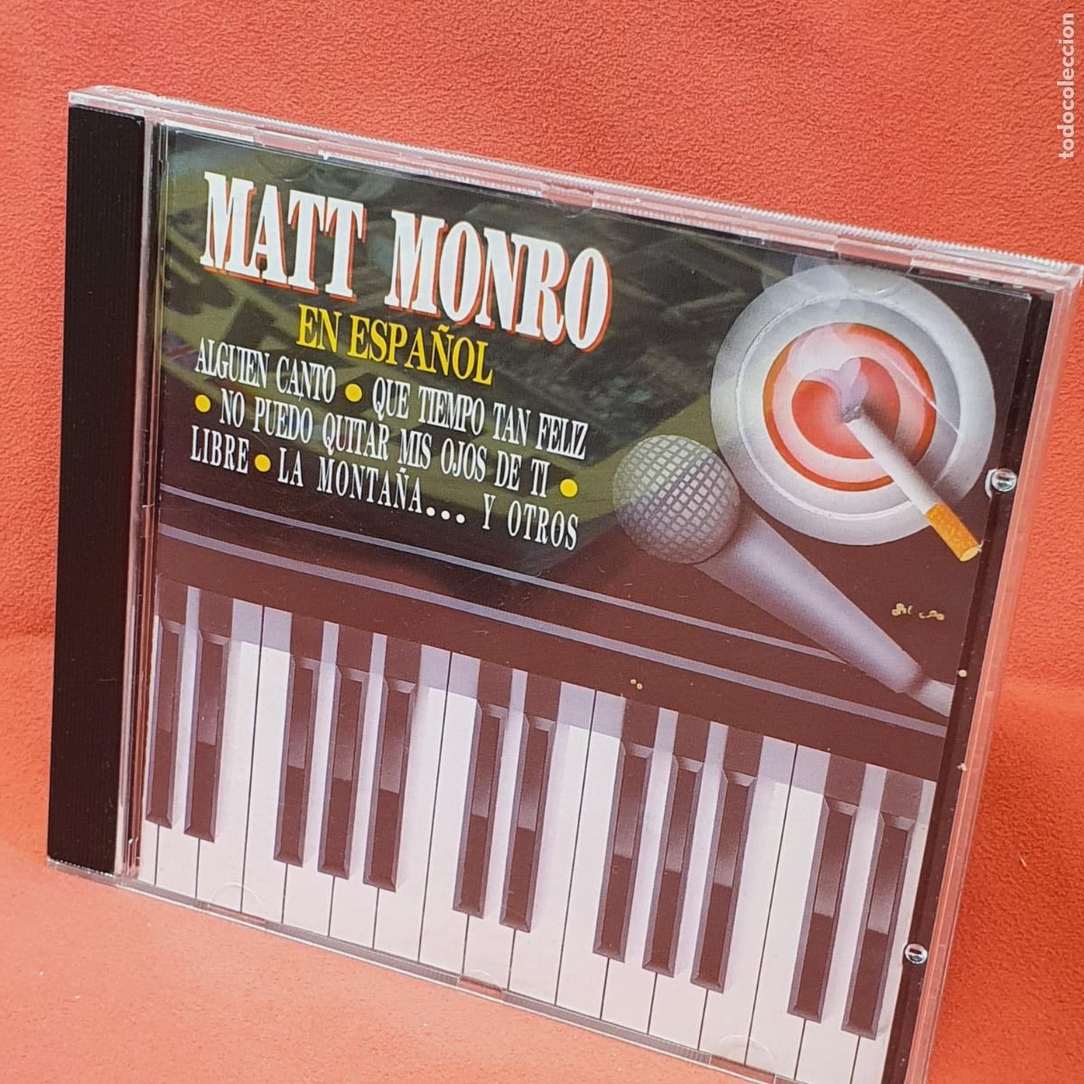 CDs de m&uacute;sica: CD-MATT MONRO EN ESPA&Ntilde;OL-EMI-EXCELENTE-12 TEMAS-VER FOTOGRAF&Iacute;AS.