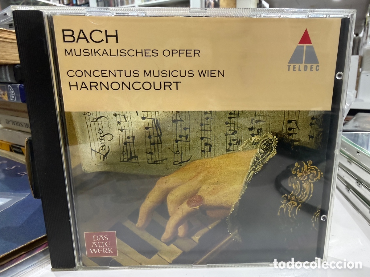 CDs de m&uacute;sica: Bach - Concentus Musicus Wien, Nikolaus Harnoncourt - Musikalisches Opfer (CD)