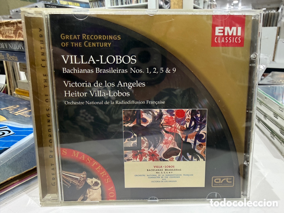 CDs de m&uacute;sica: Villa-Lobos - Victoria De Los Angeles - Bachianas Brasileiras Nos. 1, 2, 5 & 9 (CD)