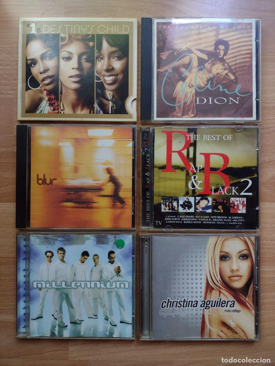 CDs de m&uacute;sica: Lote con 6 CDs de musica - Posibilidad de recogida en mano en Madrid