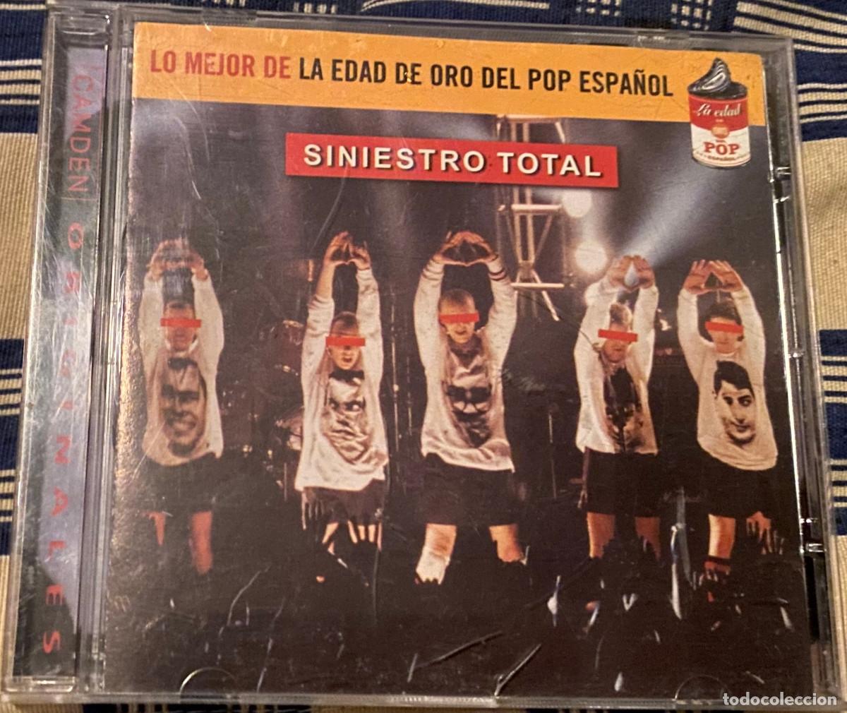 CD de M&uacute;sica: 'Lo Mejor de la Edad de Oro del Pop Espa&ntilde;ol', de Siniestro Total. S&oacute;lo caja sin CD, para completar.