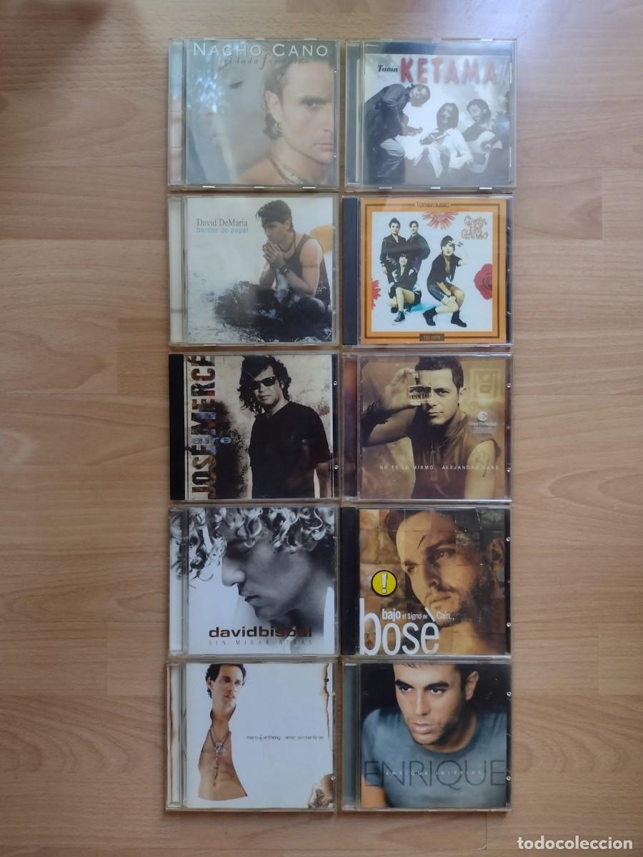 CDs de m&uacute;sica: Lote con 10 CDs de musica espa&ntilde;ola - Posibilidad de recogida en mano en Madrid
