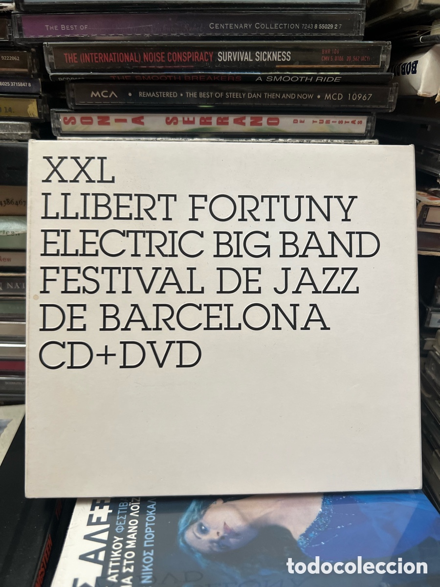 CDs de m&uacute;sica: XXL LLIBERT FORTUNY ELECTRIC BIG BAND FESTIVAL DE JAZZ DE BARCELONA CD + DVD