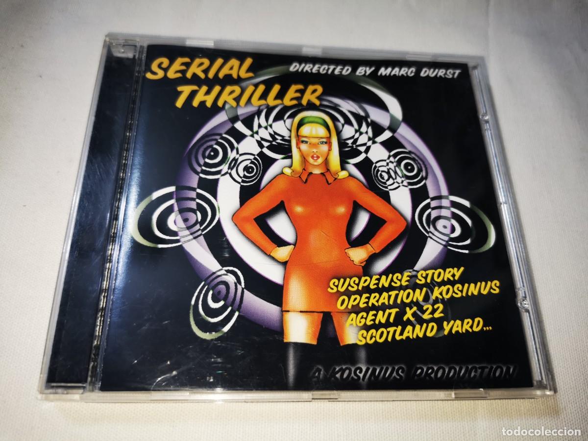 CDs de m&uacute;sica: SERIAL THRILLER Kosinus 32 CD ALBUM 1996 MISSION DANGER BAHAMAS AGENT X 22 SERIE NOIRE 10 TEMAS
