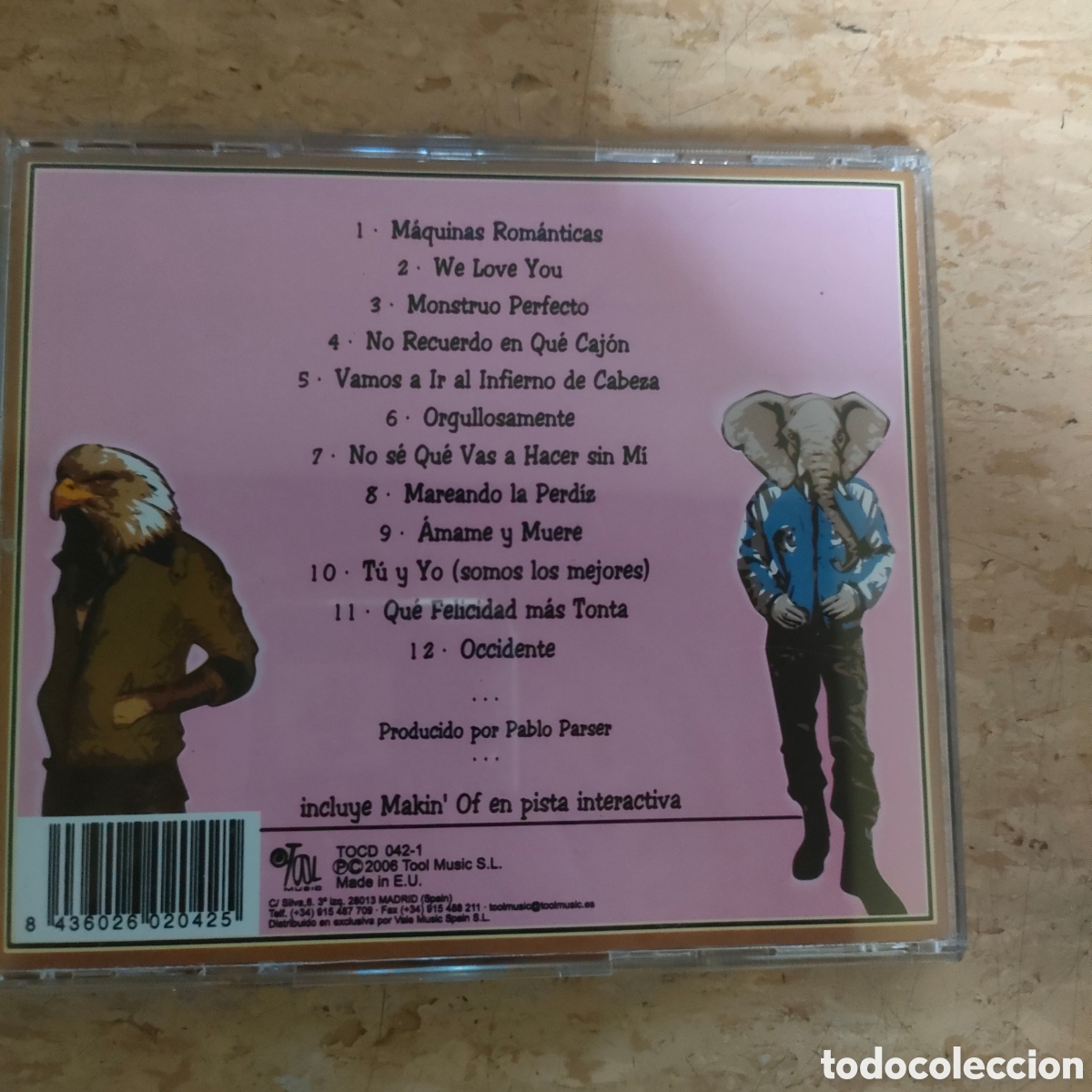 CDs de m&uacute;sica: Circodelia M&aacute;quinas Rom&aacute;nticas - Foto 2