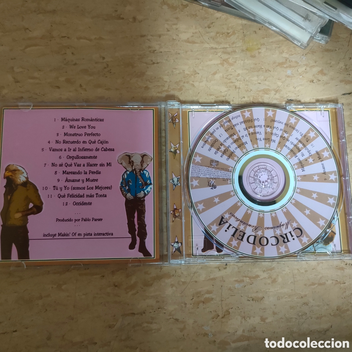 CDs de m&uacute;sica: Circodelia M&aacute;quinas Rom&aacute;nticas - Foto 3