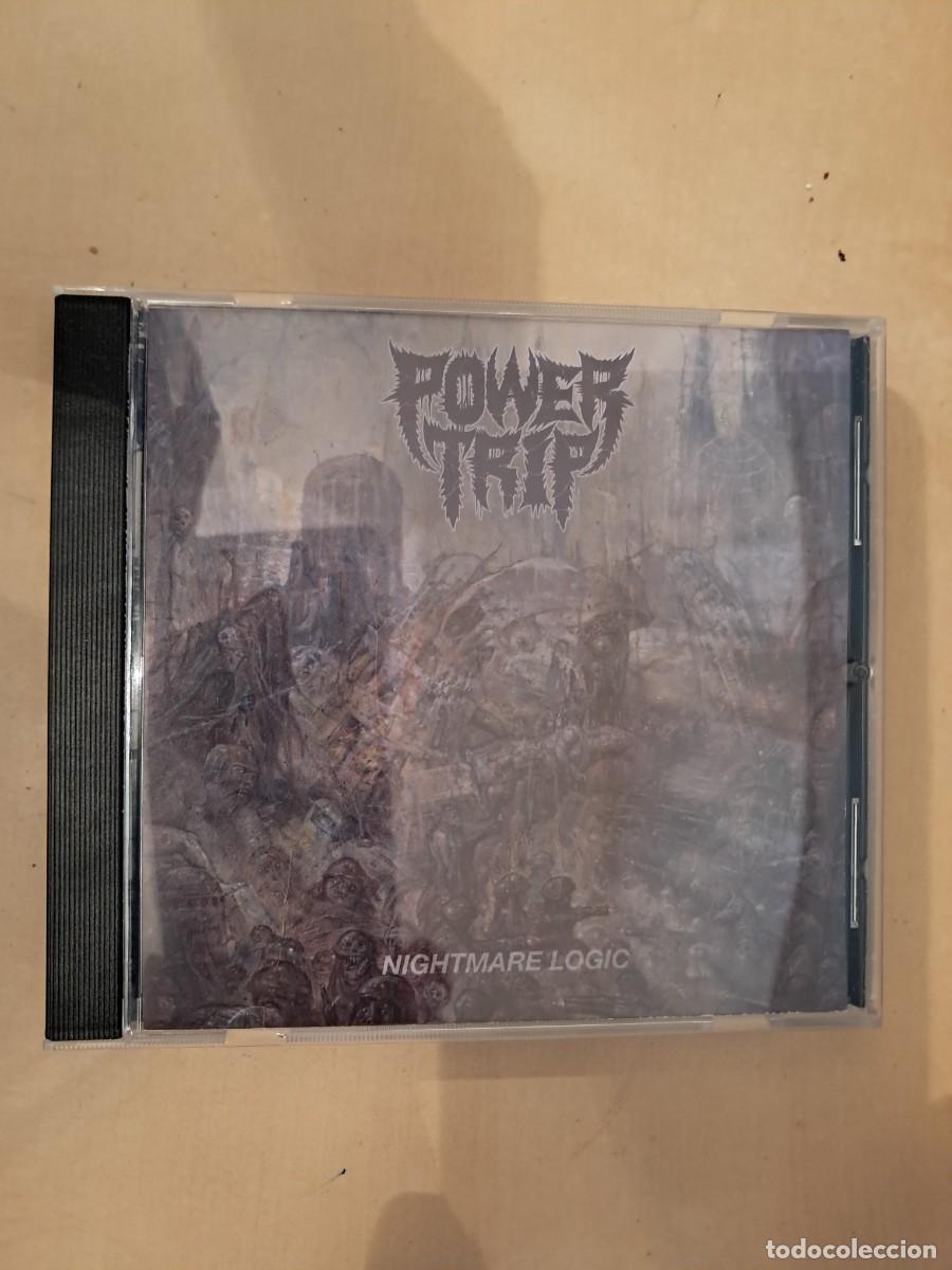 CDs de m&uacute;sica: Power Trip , Nightmare Logic , CD USA Impecable. Thrash Hardcore