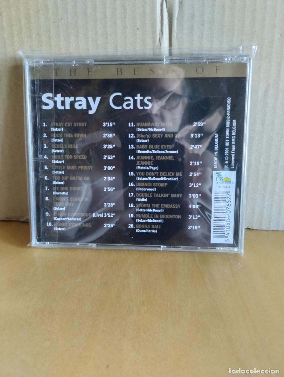 CDs de m&uacute;sica: STRAY CATS ---- THE BEST OF - Foto 2
