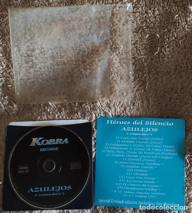 CDs de m&uacute;sica: Bootleg azulejos de heroes del silencio - Foto 2