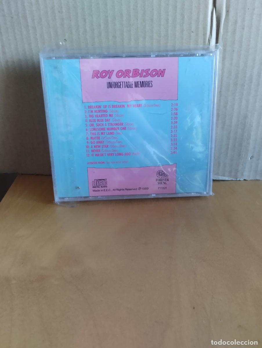 CDs de m&uacute;sica: ROY ORBISON ----- UNFORGETTABLE MEMORIES - Foto 2