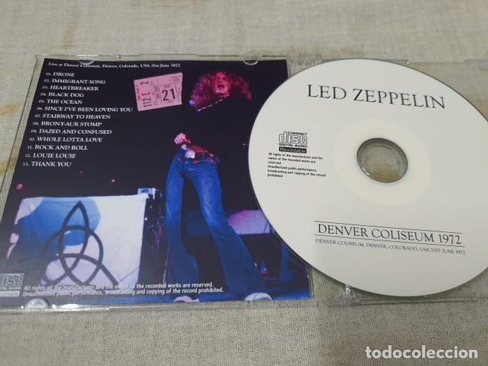 CDs de m&uacute;sica: CD - LED ZEPPELIN - Live in Denver 1972 - Foto 2