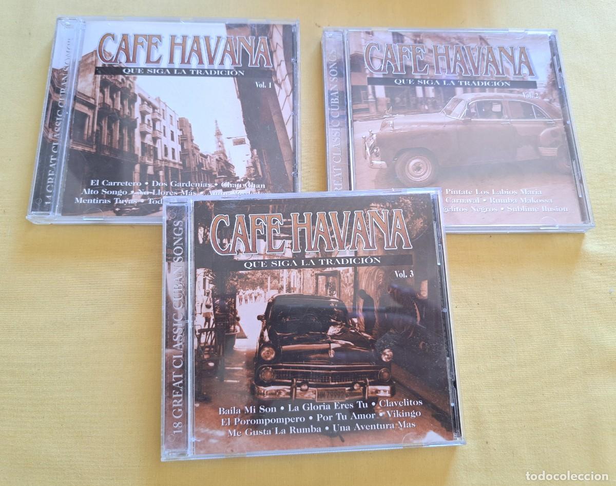 CDs de m&uacute;sica: CAFE HAVANA - QUE SIGA LA TRADICION (3 CD) - Point Entertainment &ndash; 6050 - EUROPE 1999